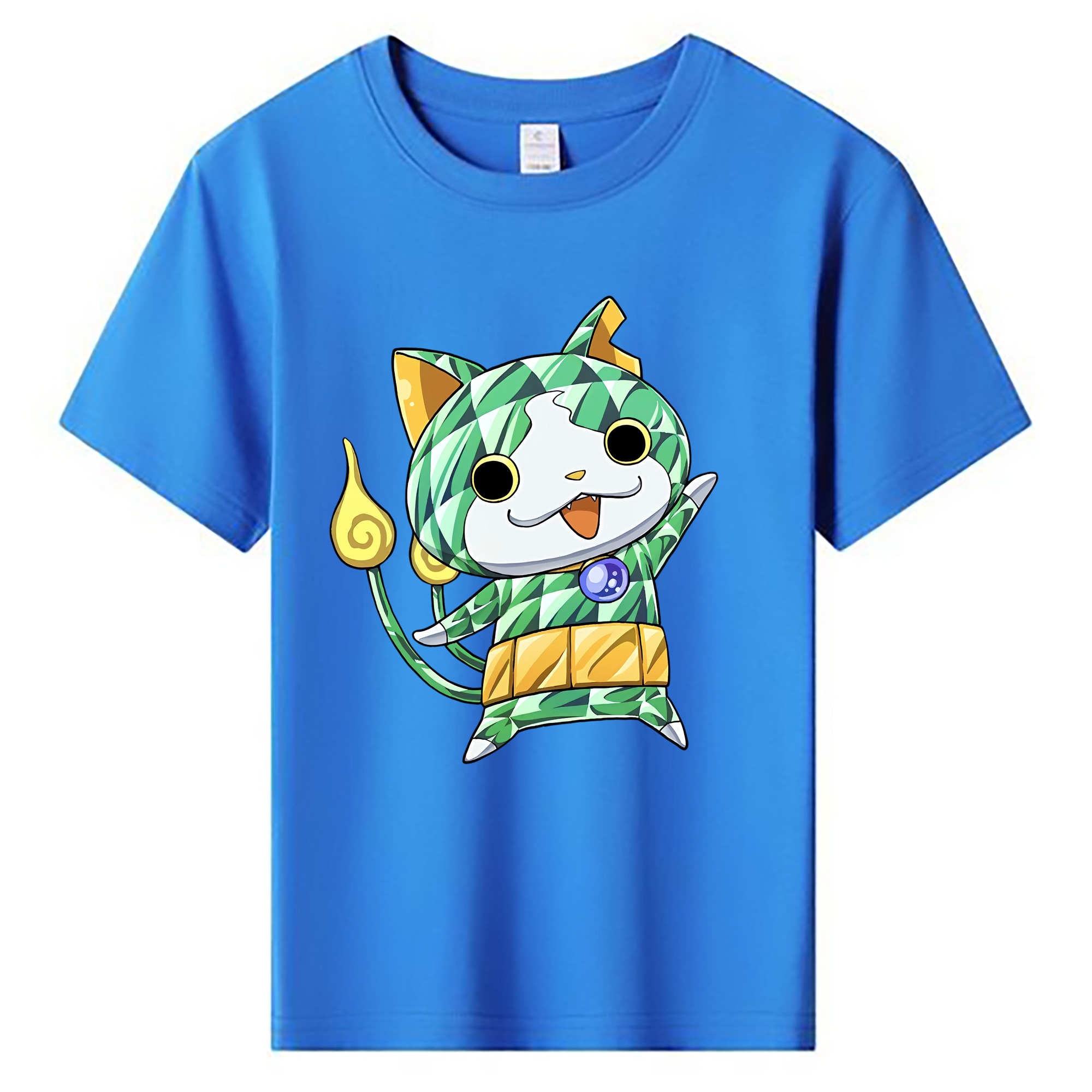 （画像用） 妖怪ウォッチ Yo-kai Watch 綿100％キッズTシャツ（フロントプリント）